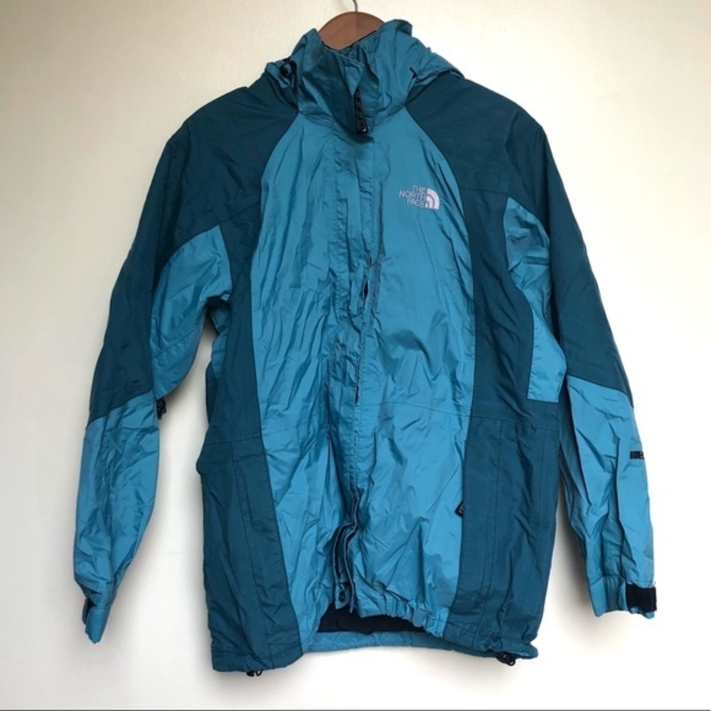 North Face Blue Zip-Up Winter Snow Jacket Size Small Zip-Up Outdoor